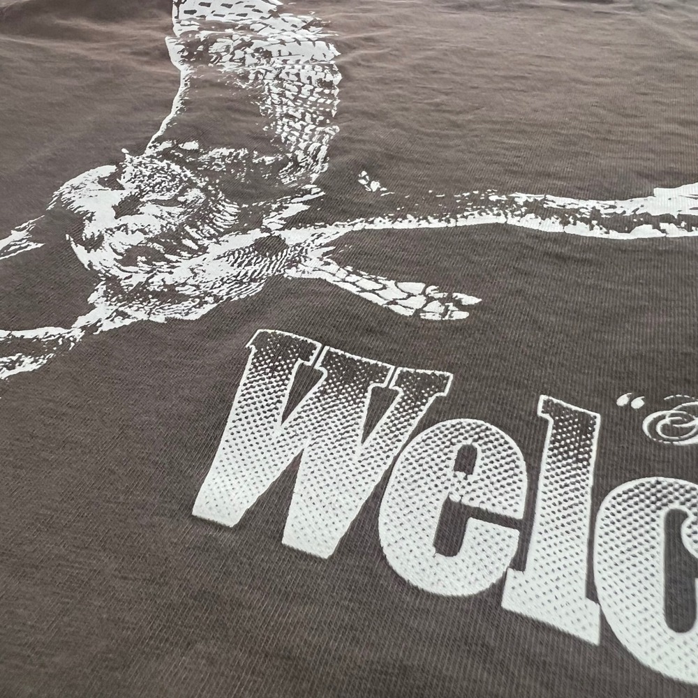 WELCOME SKATEBOARDS Graphic T-Shirt Mens Large Brown‎ Fly by Night Owl - Picture 16 of 16
